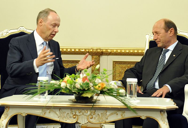 Şeful OMV, Wolfgang Ruttenstorfer, s-a văzut azi cu Traian Băsescu, iar preşedintele Gazprom, Alexei Miller, cu Emil Boc