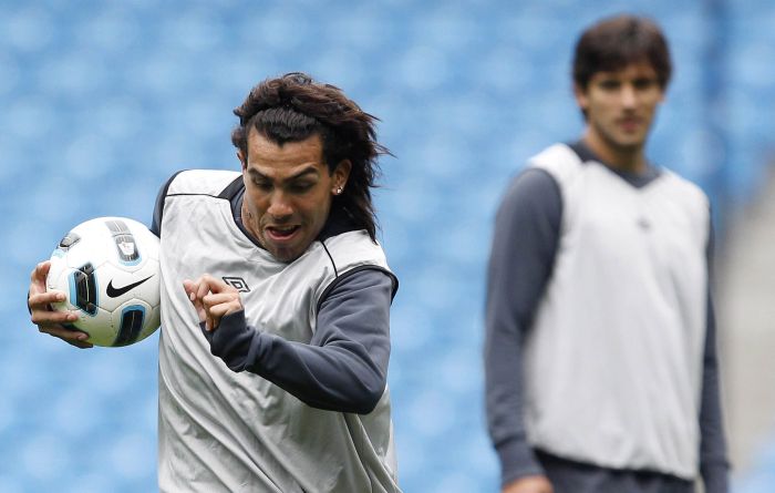 Tevez şi Mancini s-au încăierat