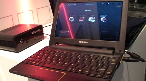 Toshiba AC100, născut din inteligenţa japoneză şi îmbrăcat cu Android 2.1