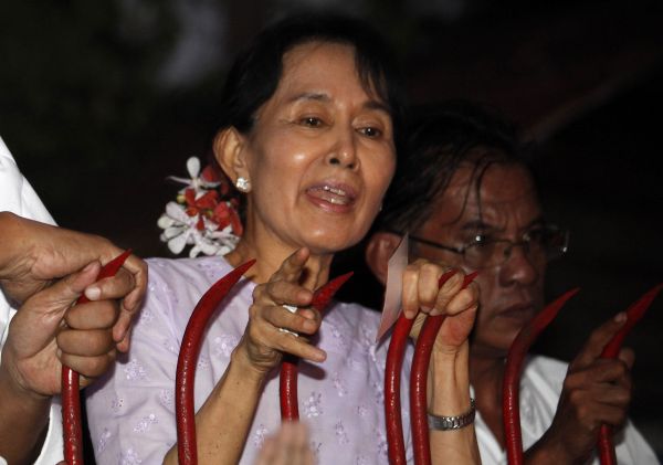 Aung San Suu Kyi, eliberată din arestul la domiciliu