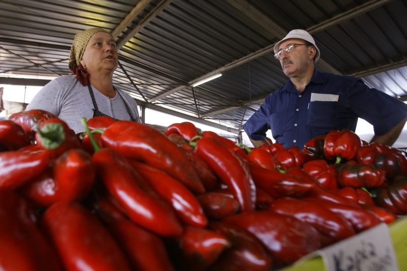 Standuri speciale pentru pensionari în Piaţa Obor