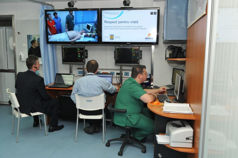 Telemedicina, asistenţă medicală de urgenţă