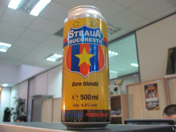 A fost lansată berea "Steaua" la 3 lei doza!