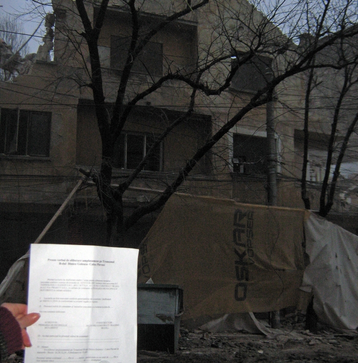 Demolări cu "cântec" pentru visul lui Oprescu