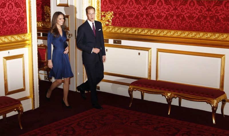 Nunta regală britanică va fi jucată ca în deplasare