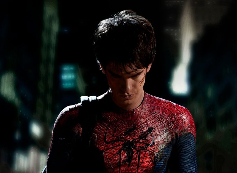 Primele imagini cu Andrew Garfield în rolul lui Spider-Man