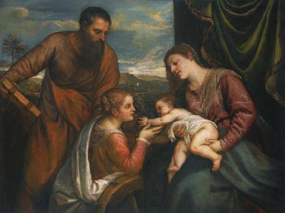 Un tablou de Tiţian, "Sacra Conversazione", vândut pentru 16,8 milioane de dolari