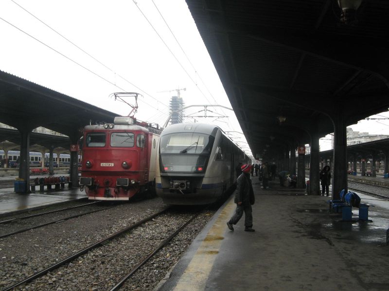 Circulaţia trenurilor din Gara de Nord a fost reluată