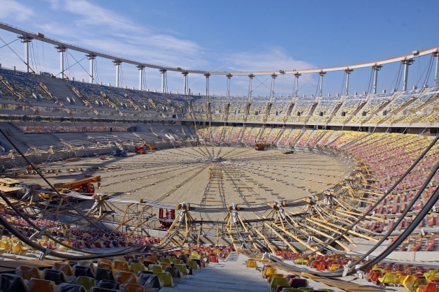 Stadionul Naţional va fi terminat la timp. VEZI IMAGINI 360° cu stadiul lucrărilor