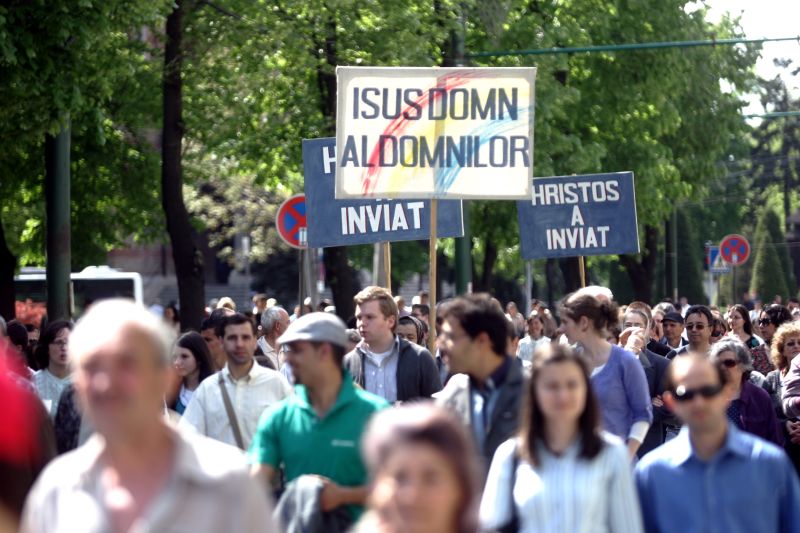 Marşul Învierii la Timişoara