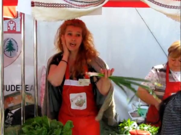 Arii de operă cântate la un târg culinar tradiţional