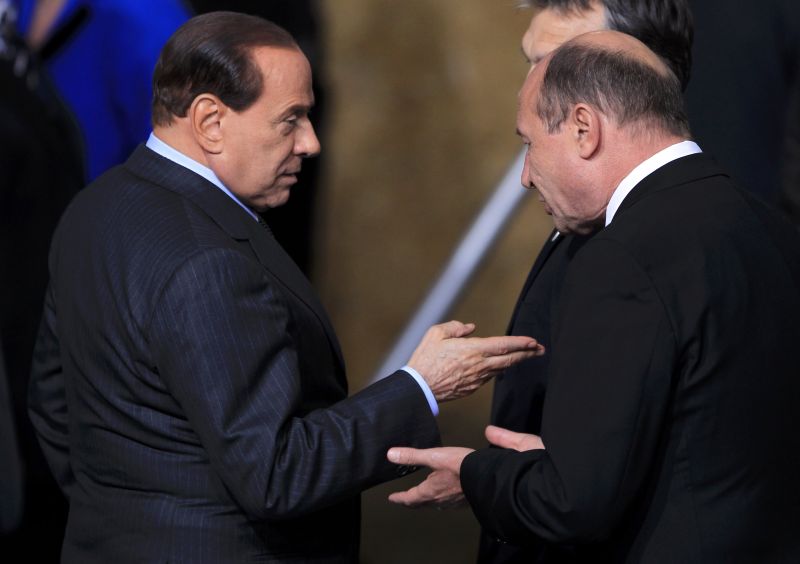 Berlusconi susține aderarea României la spațiul Schengen, doar anul acesta