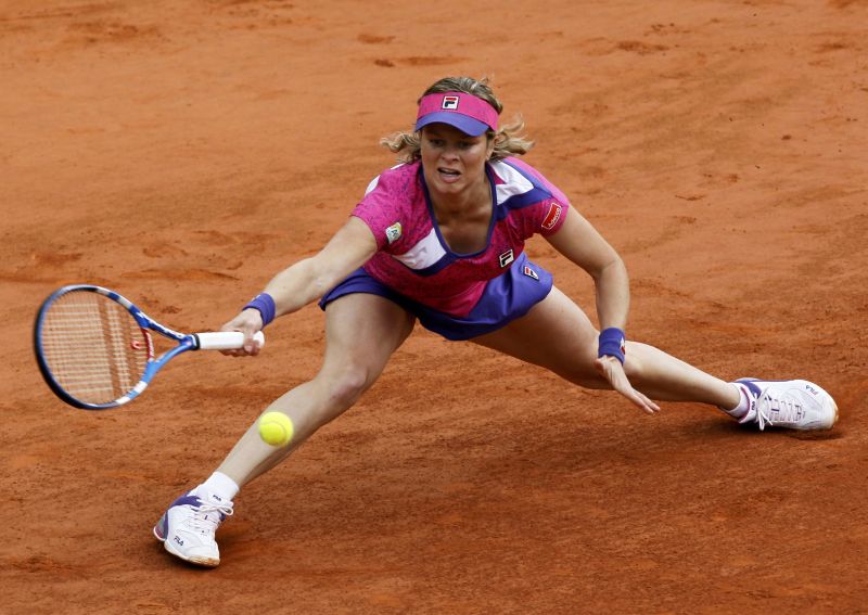 Kim Clijsters, eliminată la Roland Garros