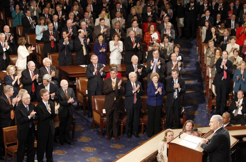 Netanyahu în Congresul american: Palestinienii stau în calea păcii în Orientul Mijlociu