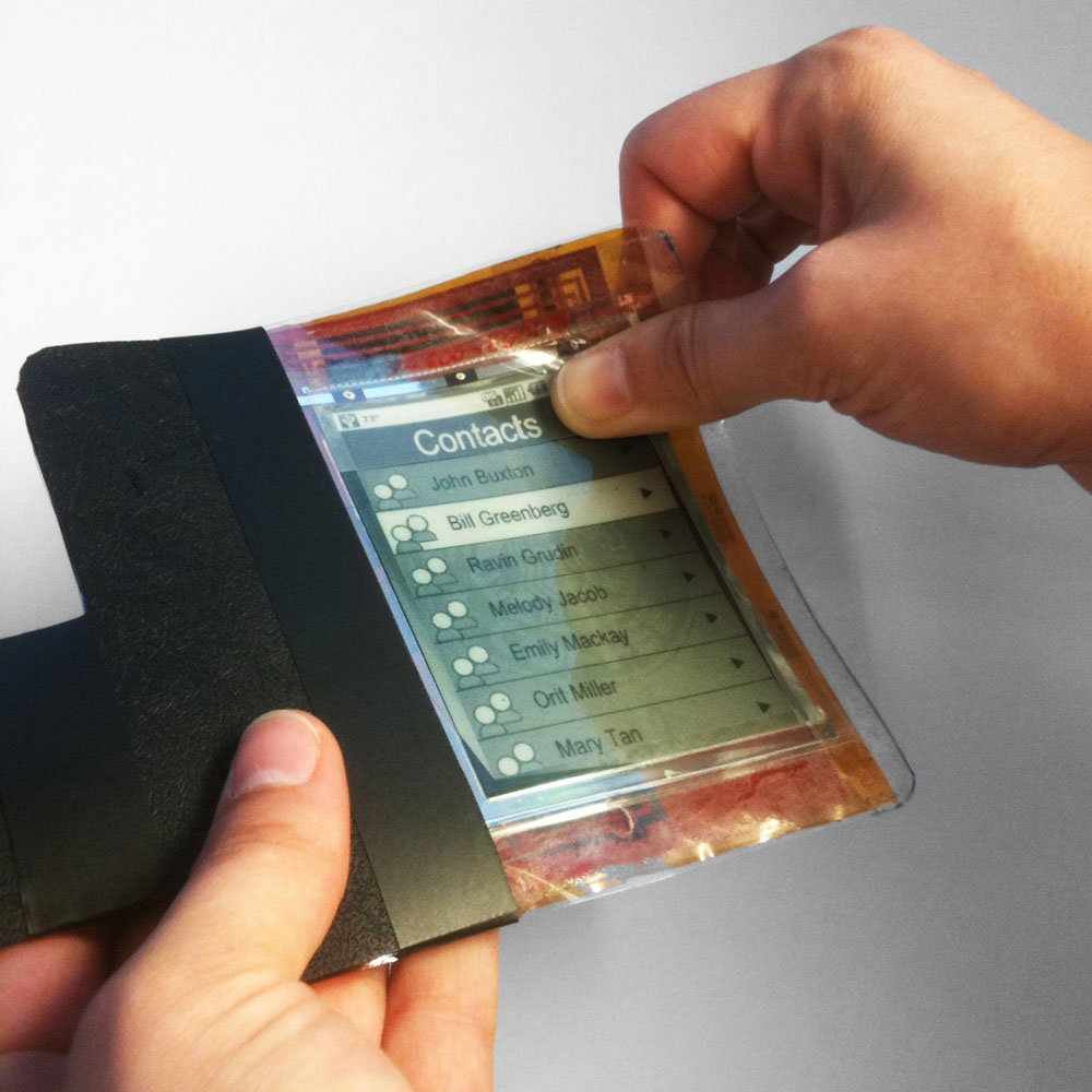 Revoluţionar: PaperPhone, iPhone-ul care se îndoaie ca hârtia