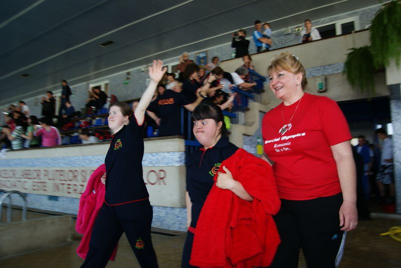 Special Olympics, pentru tineri cu sindromul Down, cu zâmbetul pe buze