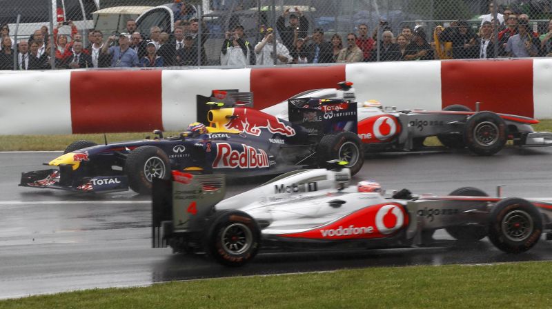 Jenson Button, regele ploii în Canada