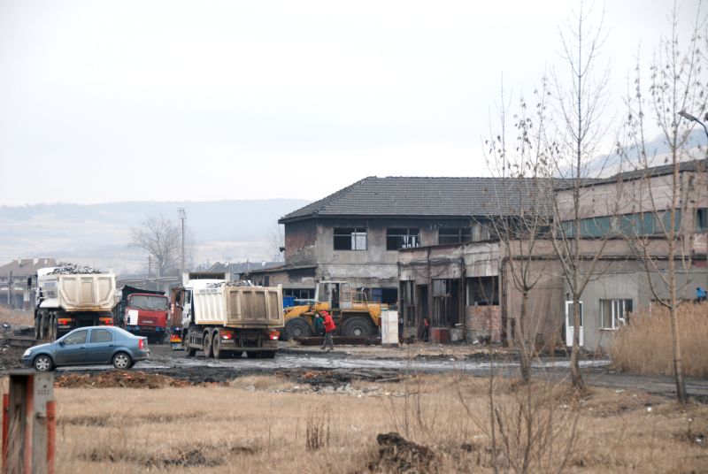 Mlaştinile de păcură de la Copşa Mică au luat foc