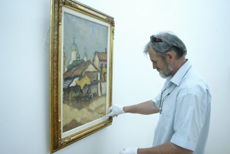 Tablouri de Nicolae Tonitza, în valoare de 12 milioane de euro, expuse la Timişoara