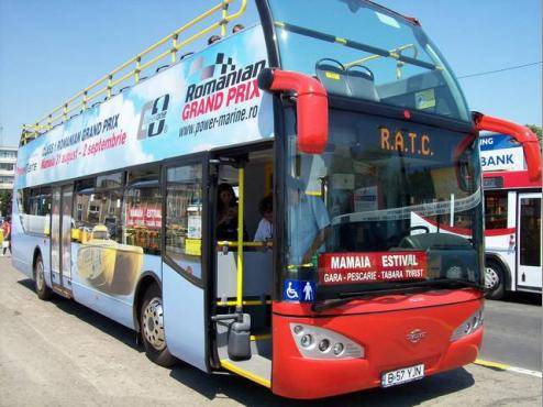 De mâine vor circula prin Capitală patru autobuze supraetajate