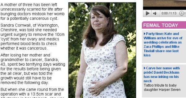 Malpraxis: operată degeabă, după ce medicii au confundat un chist cu uterul