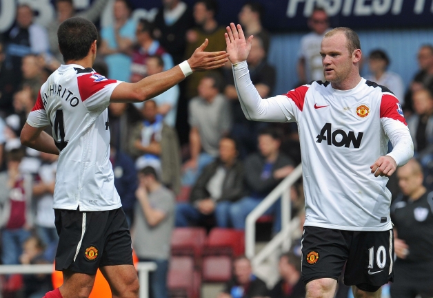 Ronaldo şi Rooney se întrec în hat trick-uri