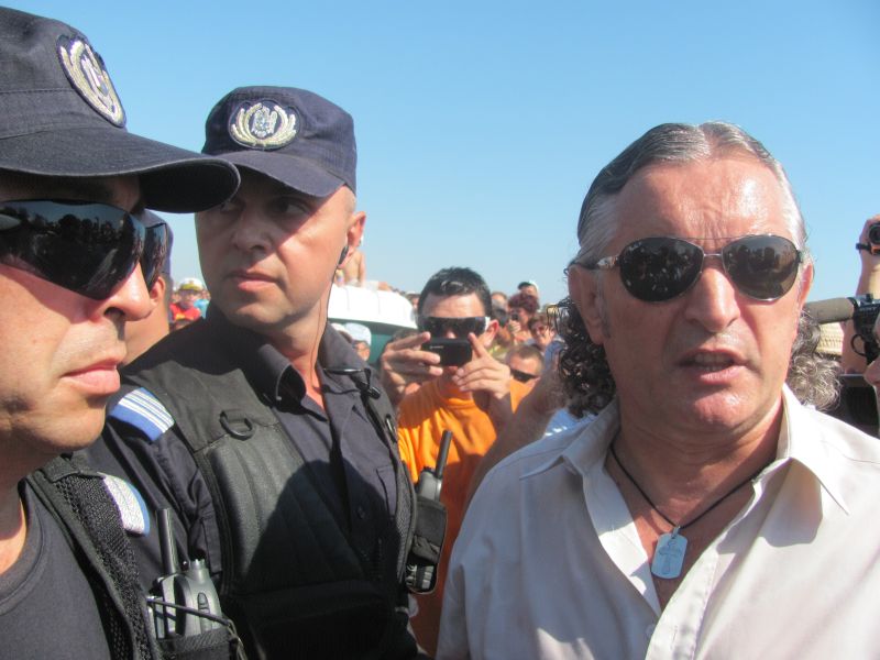 Incidente între Miron Cozma şi jandarmi, la Ziua Marinei
