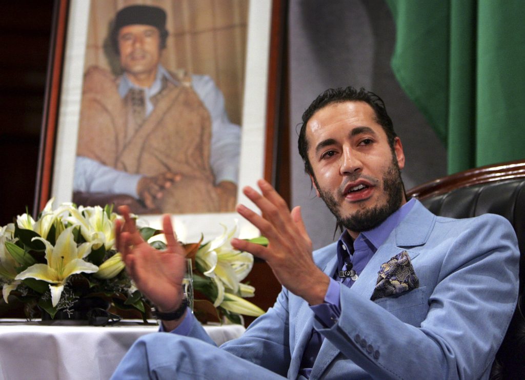 Saadi Gaddafi, fiul cel mic al colonelului Gaddafi, a fugit în Niger