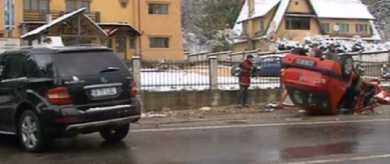 Accidentul lui Şerban Huidu - Simulare realistă, postată pe internet | VIDEO