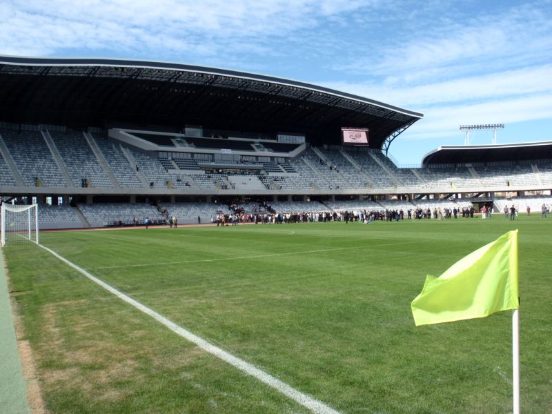 "Cluj Arena" se pregăteşte de marea inaugurare