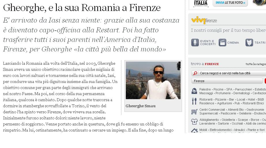 Cum a reuşit un român să devină subiect de film în Italia