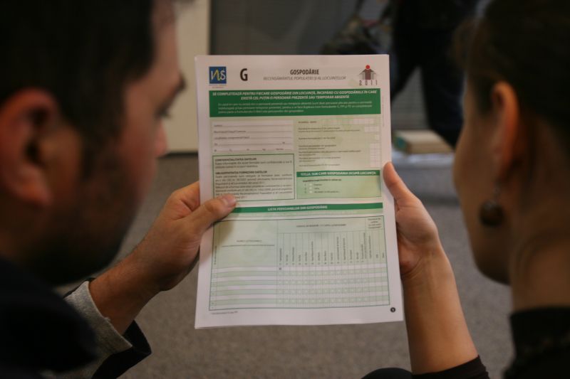 REZULTATE LA RECENSĂMÂNT 2011. Peste 81,81% din locuinţe şi 16,63 milioane de persoane, înregistrate