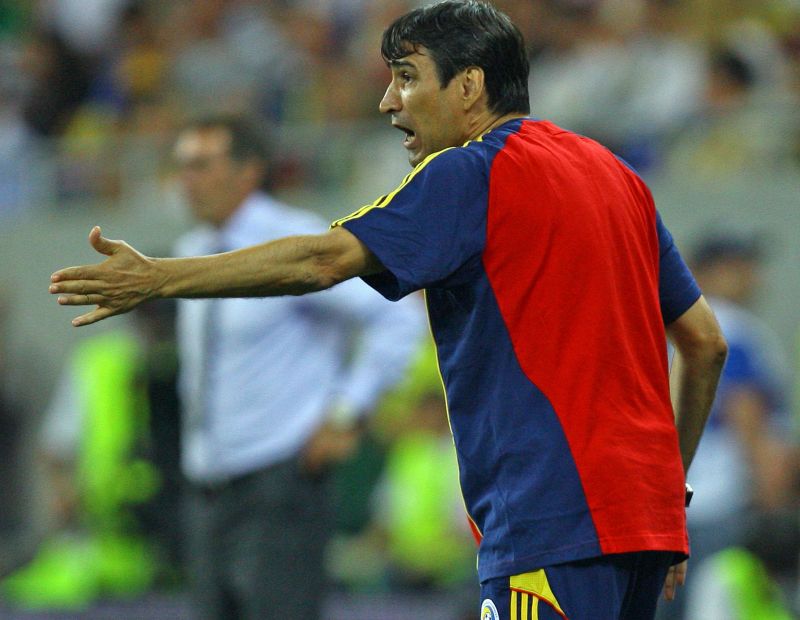 Victor Piţurcă: "A fost o greşeală să jucăm împotriva Belarusului pe Naţional Arena"