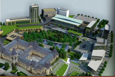 Cine mai construieşte în România. În 2012, la Iaşi, se inaugurează proiectul Palas