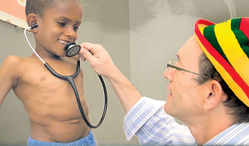 Îngerul în alb de pe Continentul Negru