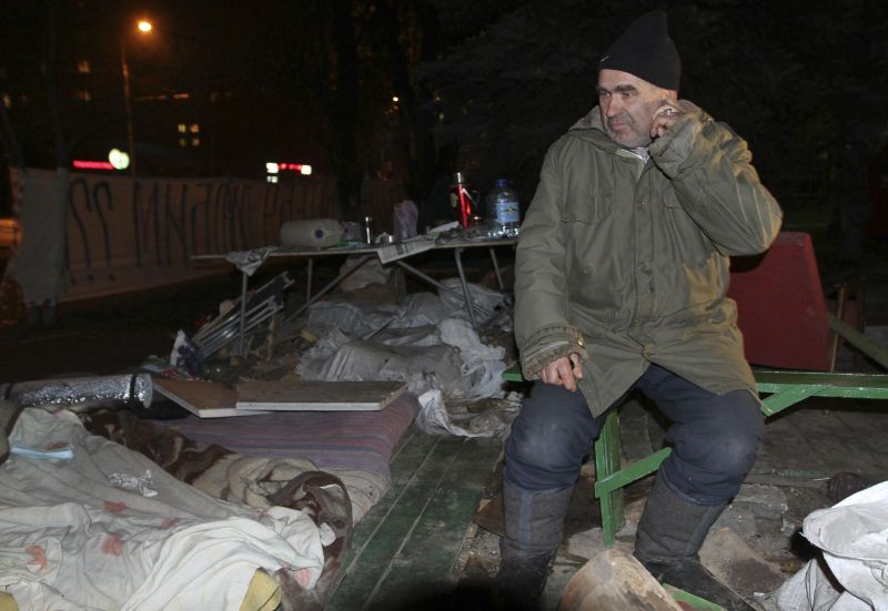Ucraina: Un grevist al foamei a murit după o acţiune în forţă a poliţiei