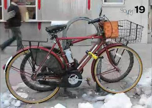 EXPERIMENT. În cât timp dispare o bicicletă | VIDEO