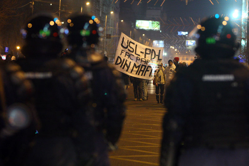 Jandarmeria: Organizatorii mitingului USL, sancționați. Traian Igaș, chemat la audieri