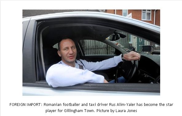 Fost fotbalist în Liga I, taximetrist în Anglia