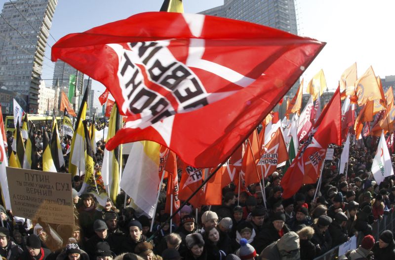 20.000 de protestatari în stradă, la Moscova, la mitingul anti-Putin| VIDEO