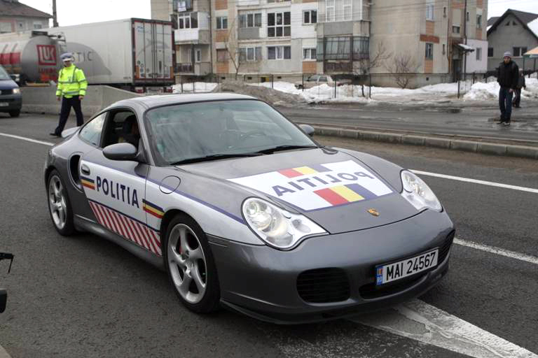 Aviz amatorilor de viteză: Porsche 991 pe DN1, pentru Poliţie