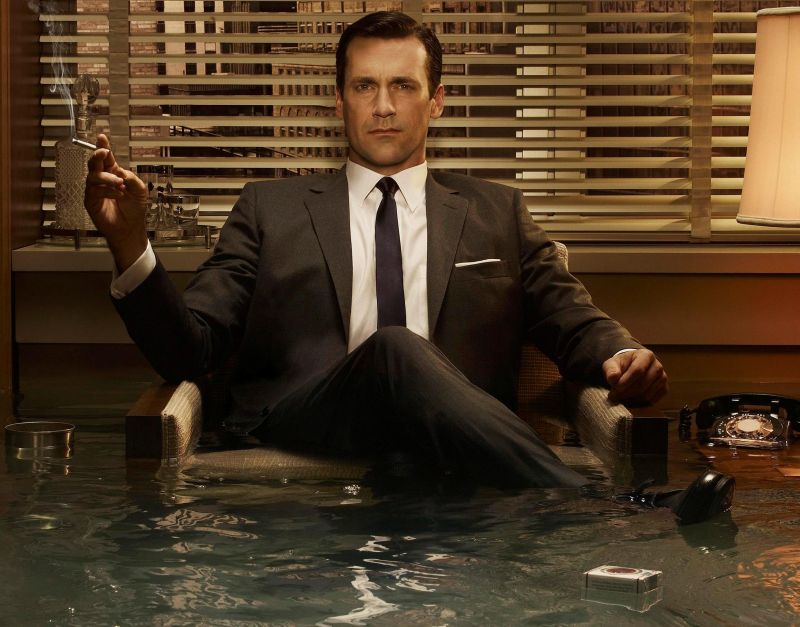Eroul din "Mad Men", în conflict cu Kim Kardashian