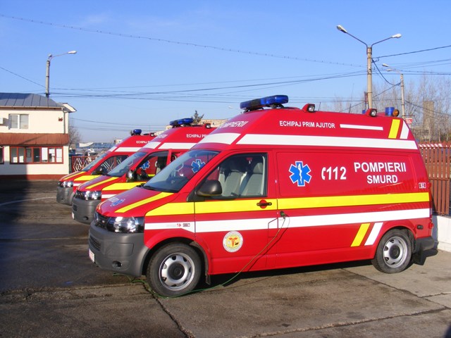 Incendiile au tras SMURD-ul pe dreapta!