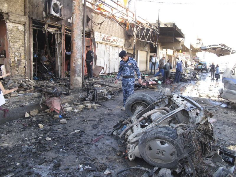 Maşini capcană în Irak: 40 de morţi şi aproape 200 de răniţi