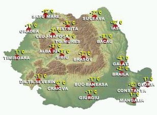 METEO: Iarna se întoarce! VEZI Cum va fi vremea în următoarele două săptămâni