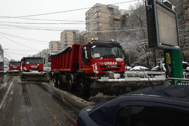 Poteraş reinventează salubrizarea şi deszăpezirea în Capitală