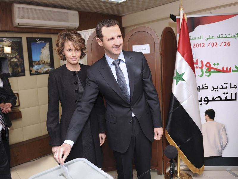 Scrisorile lui al-Assad în vreme de război