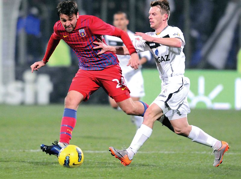Steaua a ars aseară Gazul de pomană: este la 8 puncte de lider