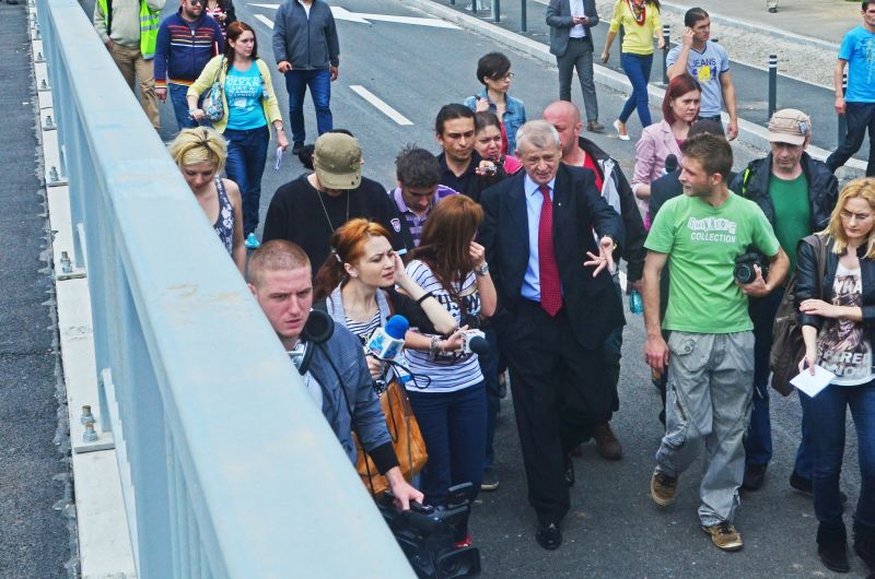 Epopeea Pasajul Pipera: antologia celor cinci inaugurări anunţate de Sorin Oprescu