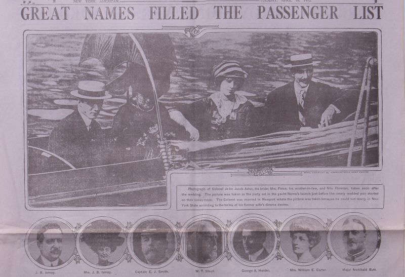 Marii bogătaşi dispăruţi odată cu Titanicul